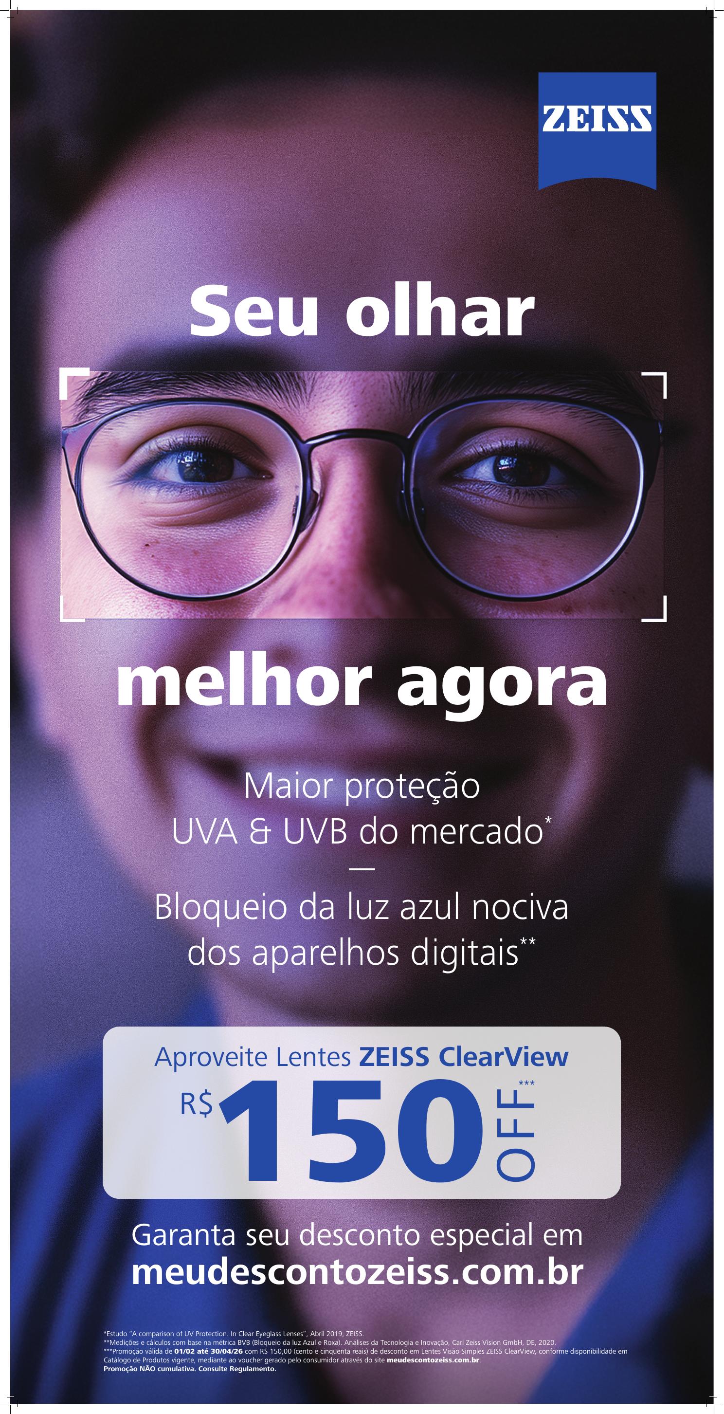 Banner de promoção Óticas Redentor
